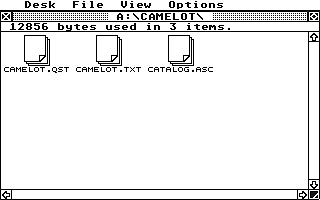 Paladin Scenario Disk - Camelot atari screenshot